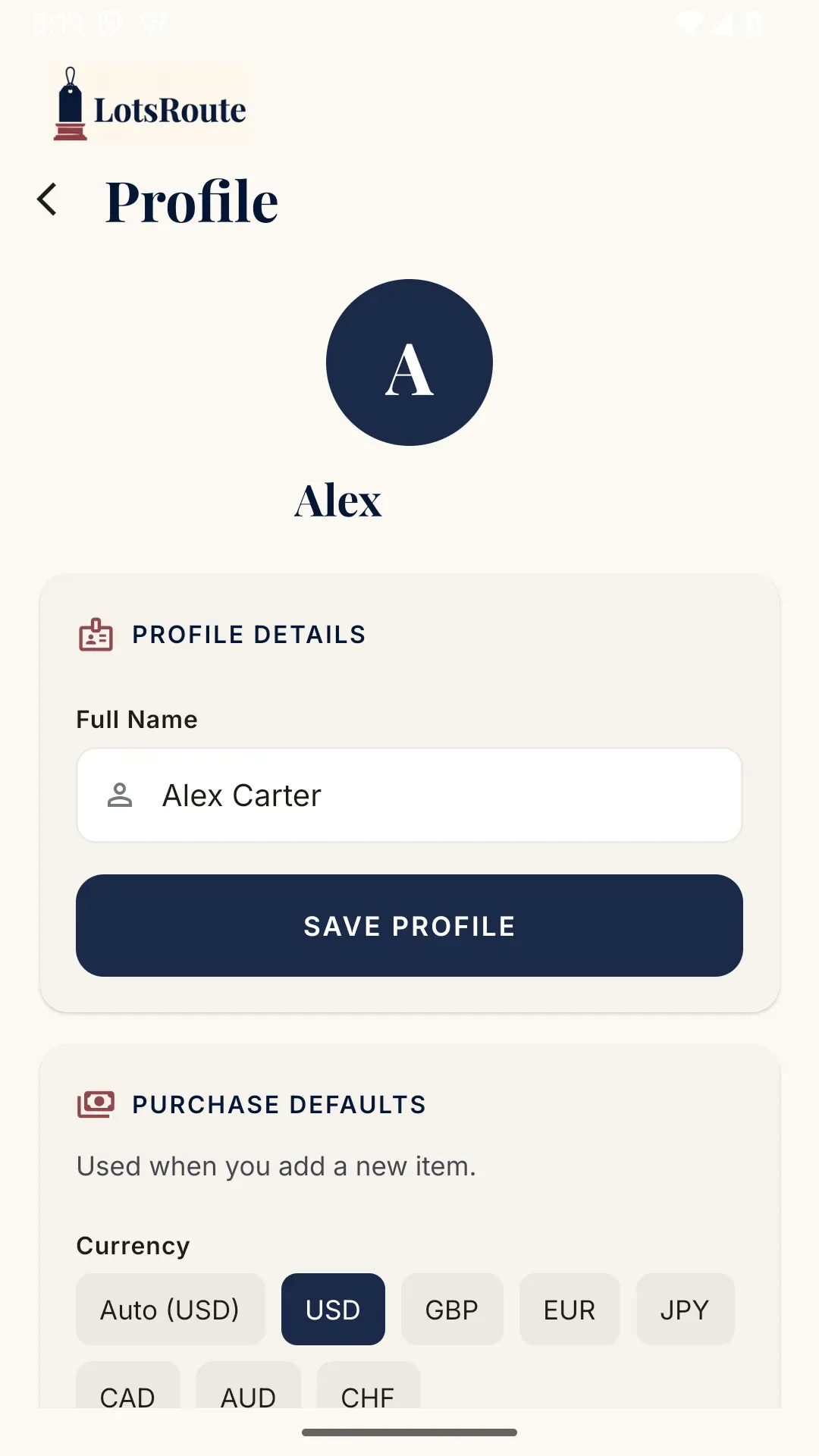 Inventory App With No Account