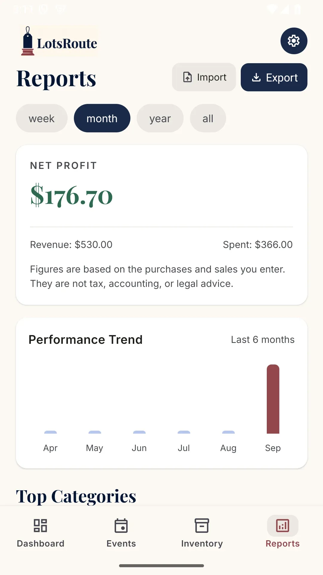 Antique Dealer Inventory App